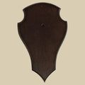 Écusson à trophée chevreuil 20 x 13 cm Seeland - Dark wood