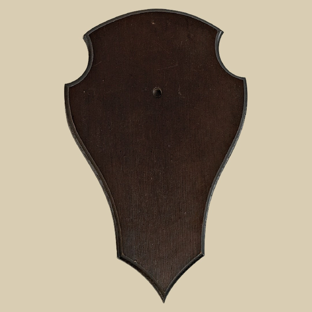 Écusson à trophée chevreuil 20 x 13 cm Seeland - Dark wood