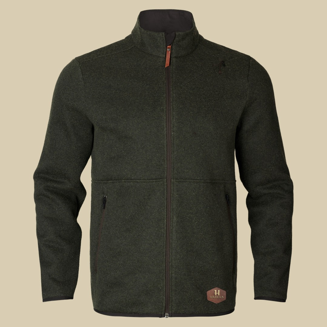 Pull zippé Metso Härkila - Willow green