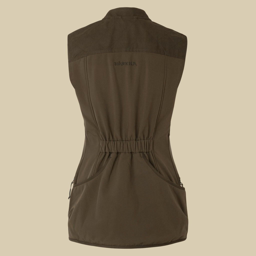 Gilet de tir Skye Femme Härkila - Willow green/Shadow brown