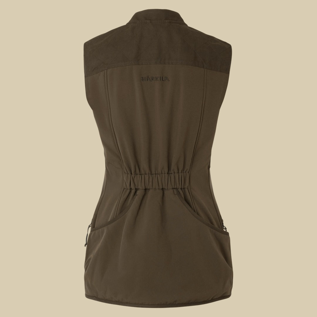 Gilet de tir Skye Femme Härkila - Willow green/Shadow brown