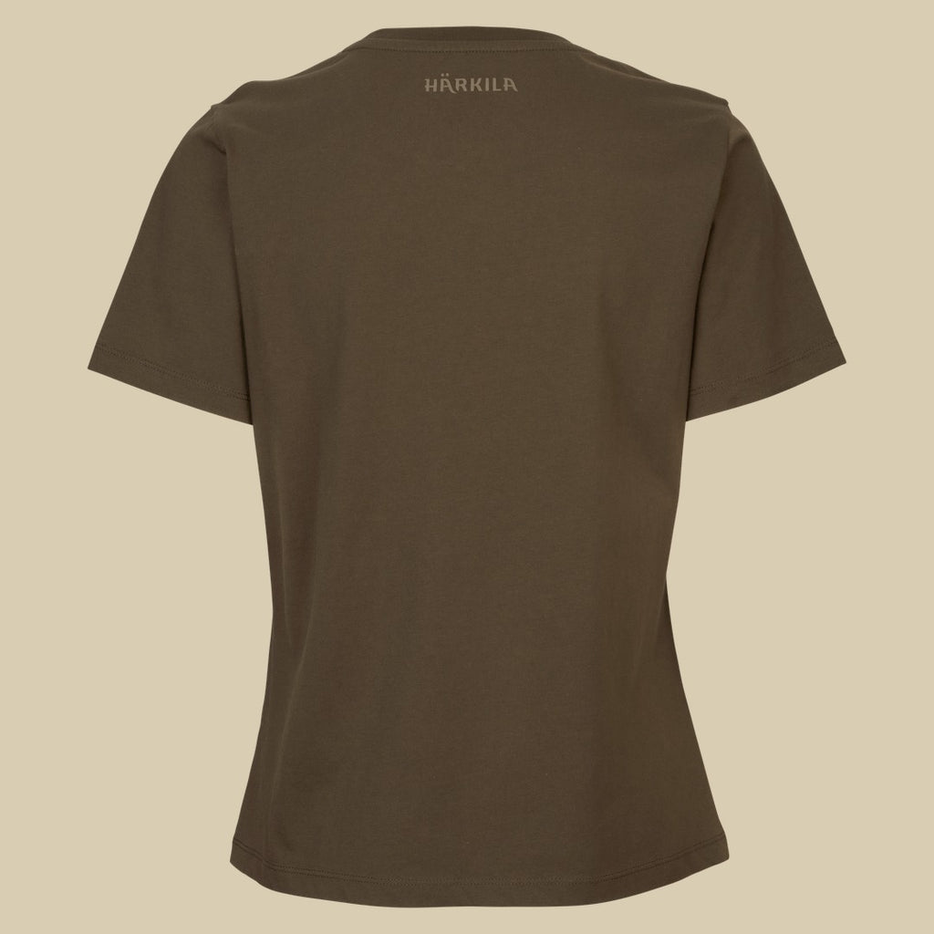 T-shirt Wildboar Femme Härkila - Willow green
