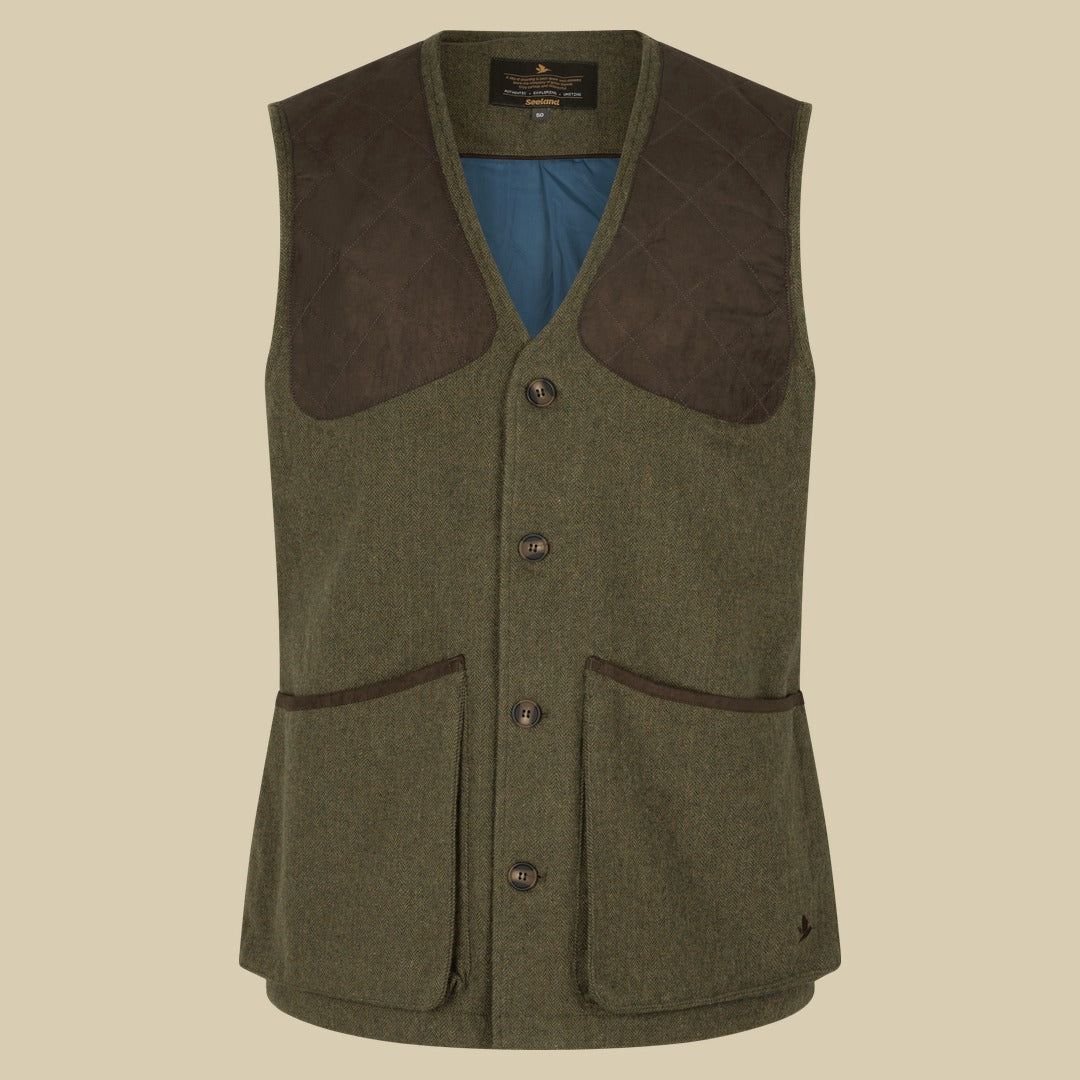 Gilet Hillside Seeland - Moss green