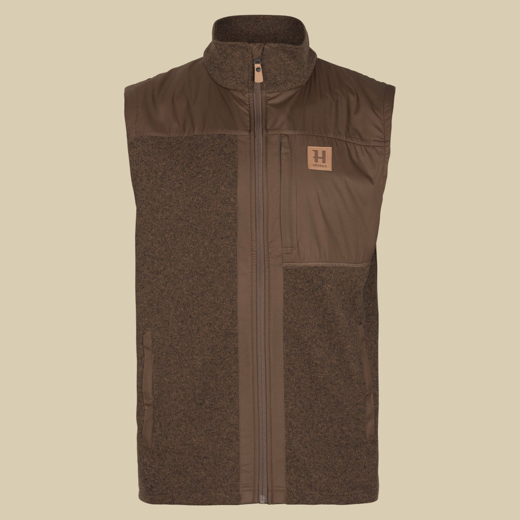 Gilet polaire Kalix Härkila - Dark earth