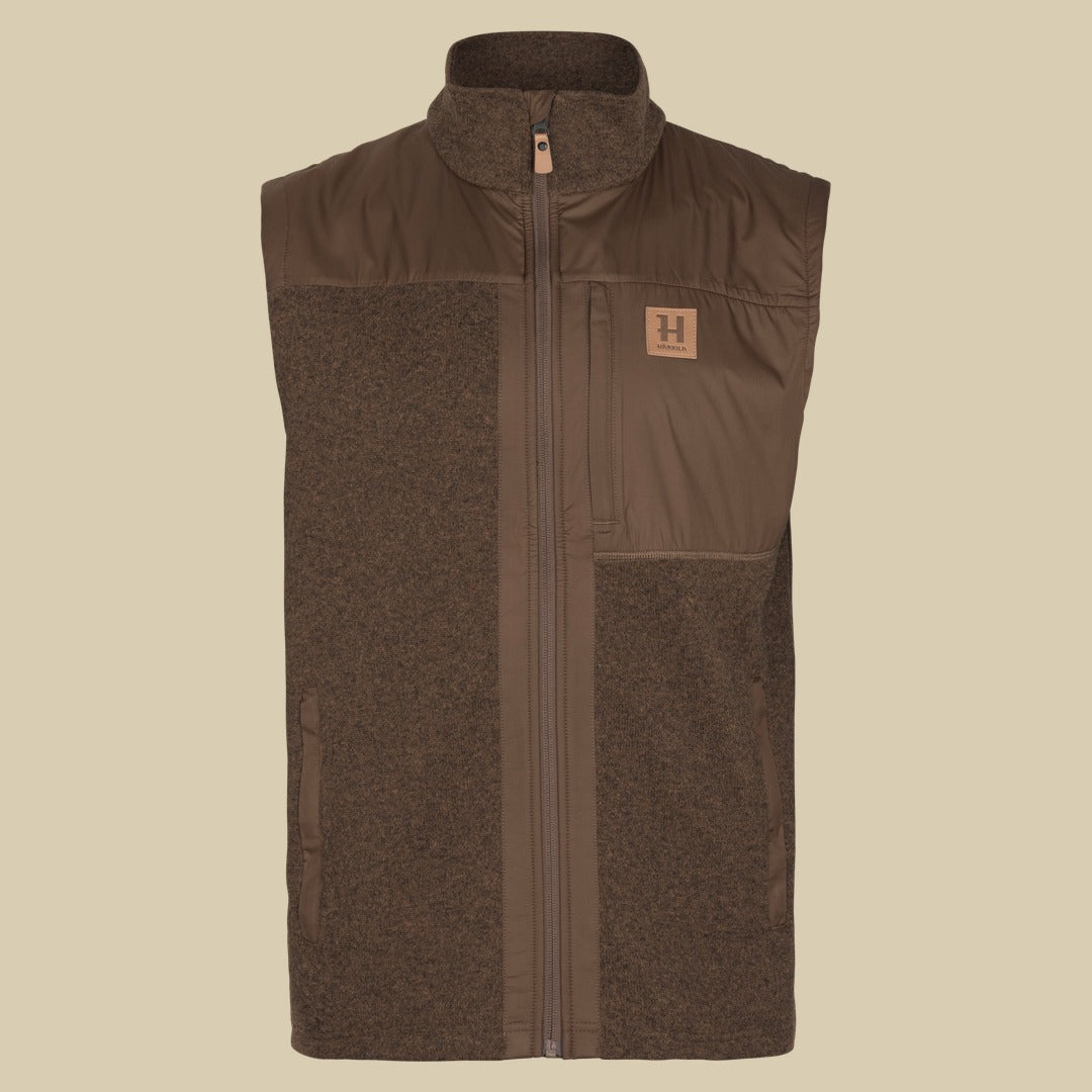 Gilet polaire Kalix Härkila - Dark earth