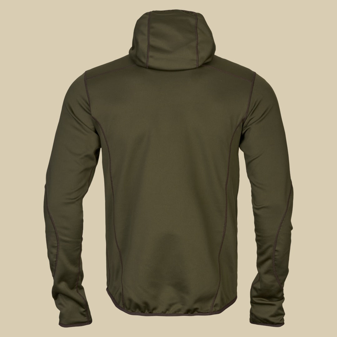 Pull polaire zippé à capuche Deer Stalker Härkila - Willow green
