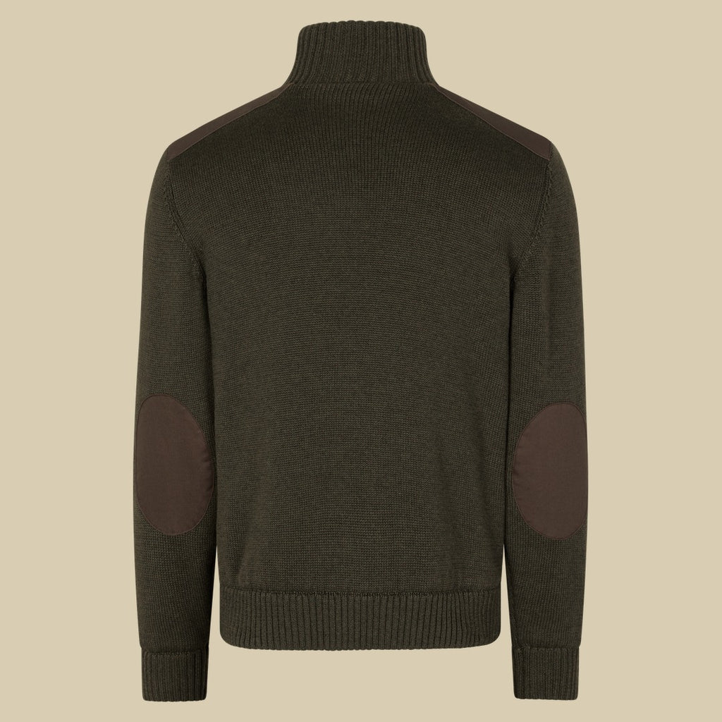 Pull coupe-vent en maille Haze Seeland - Grizzly Brown