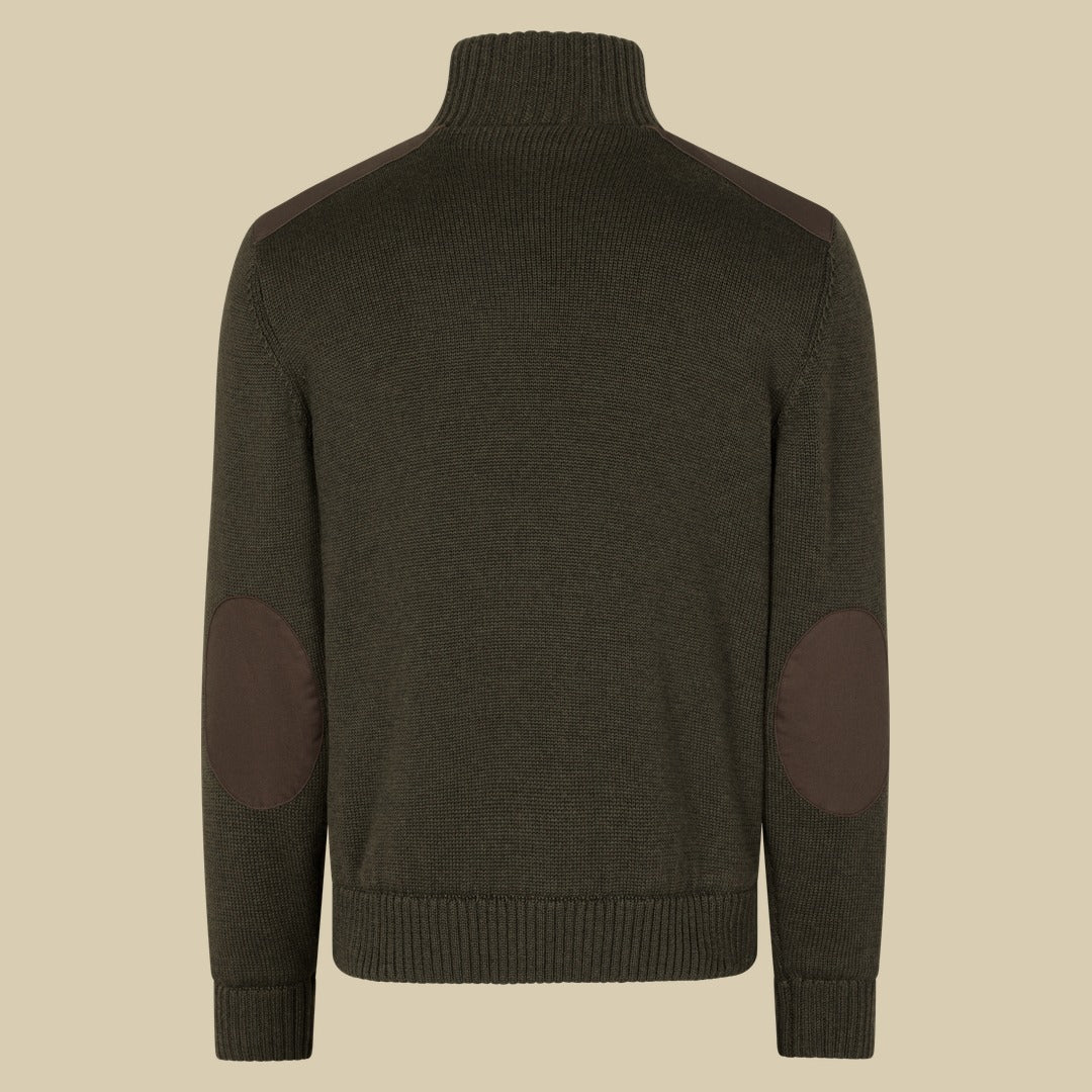 Pull coupe-vent en maille Haze Seeland - Grizzly Brown