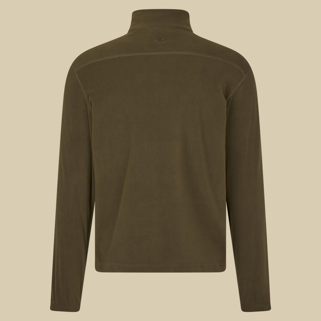 Pull demi-zip Benjamin Seeland - Pine green