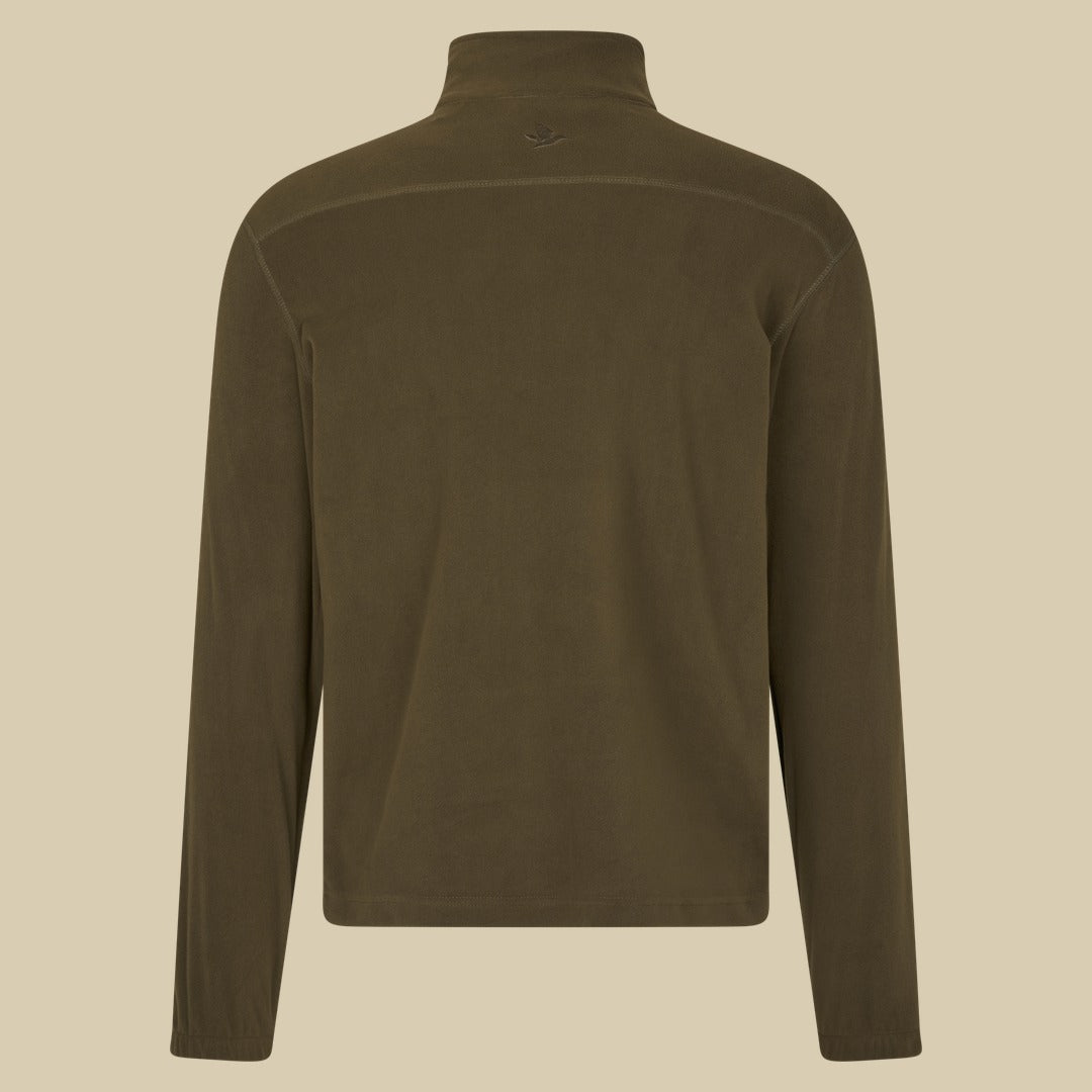 Pull demi-zip Benjamin Seeland - Pine green