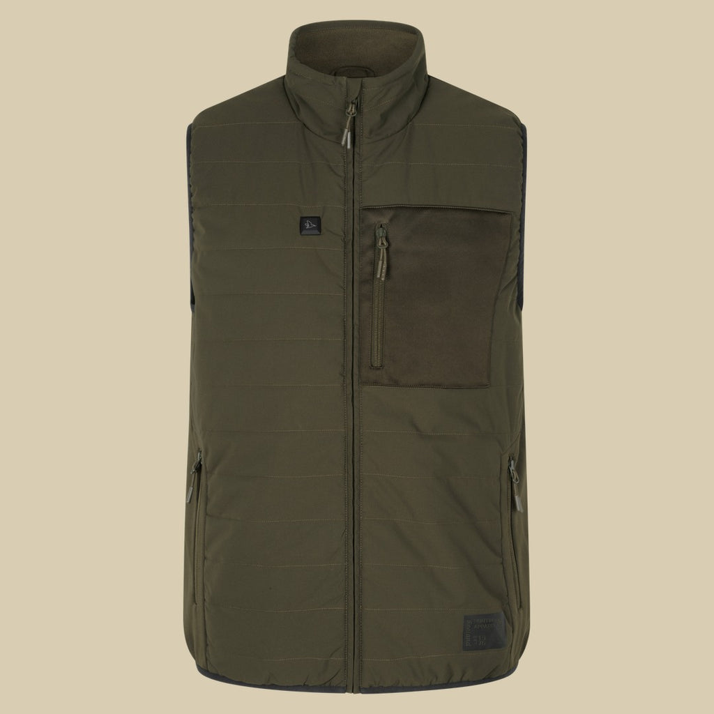 Gilet chauffant Celsius Heat Seeland - Pine green