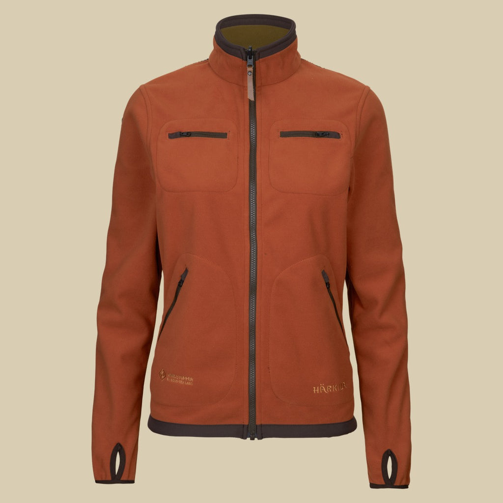 Pull polaire Kamko Femme Härkila - Dark olive/Arabian spice