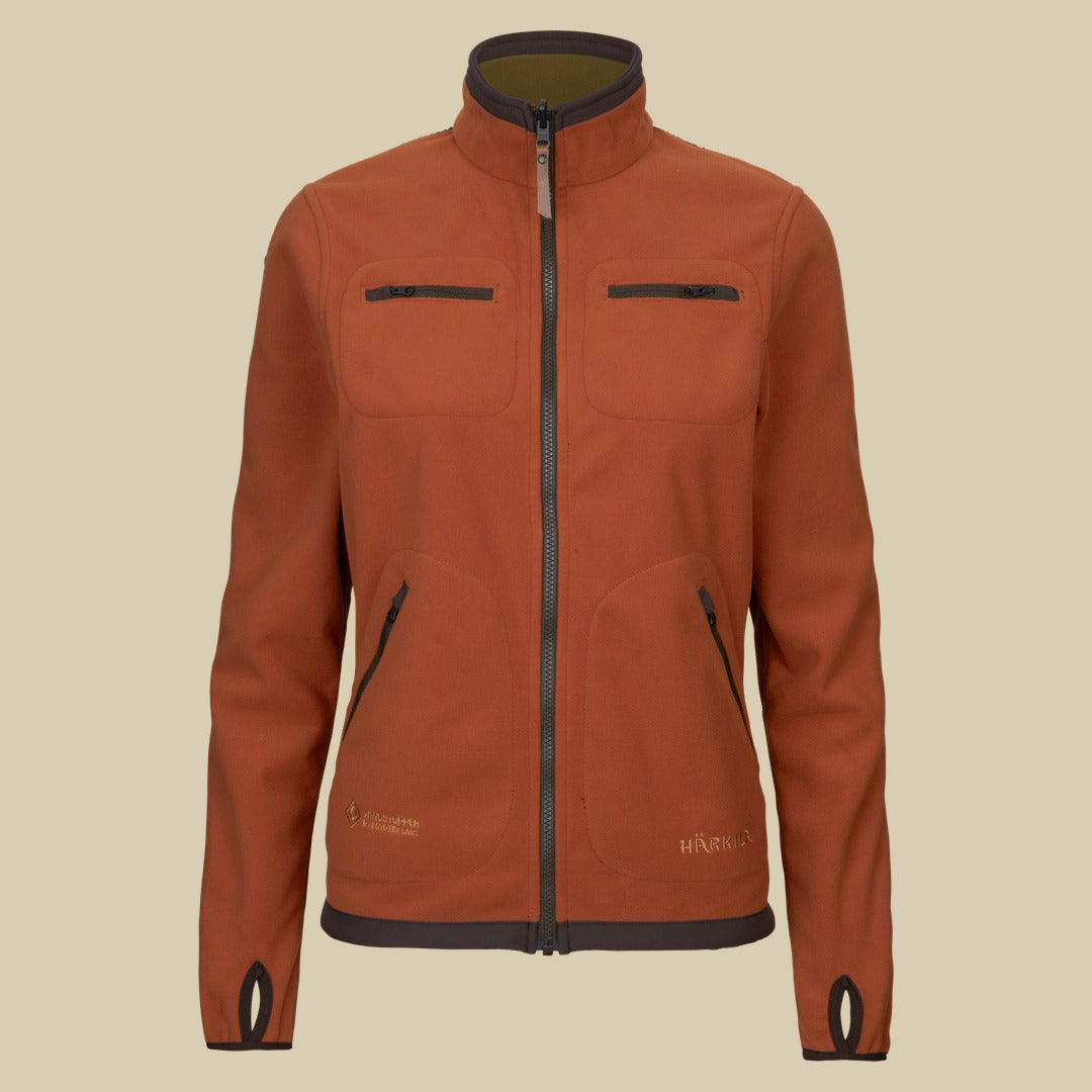 Pull polaire Kamko Femme Härkila - Dark olive/Arabian spice