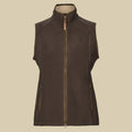 Gilet polaire Sandhem Sherpa Femme Härkila - Demitasse brown