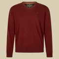 Pull col V Pine Seeland - Merlot