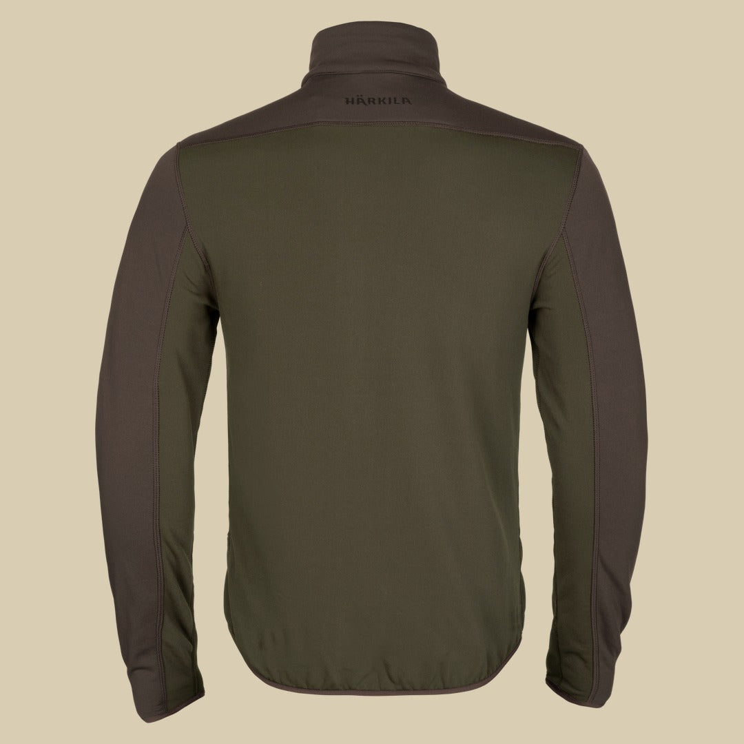 Veste polaire Olaf Härkila - Willow green/Shadow grey