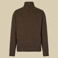 Pull coupe-vent en maille Haze Seeland - Dark Brown