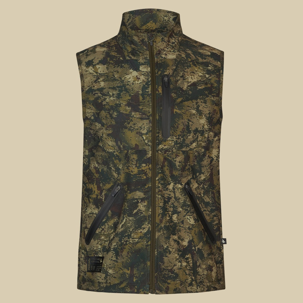 Gilet Chaser Aero Camo Seeland - InVis MPC green