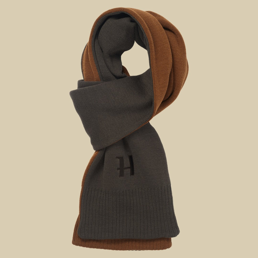 Écharpe réversible Härkila - Shadow brown/Rustique clay