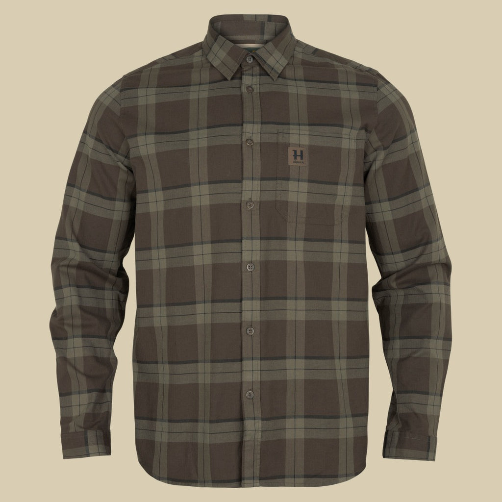 Chemise Fjell Härkila - Green check