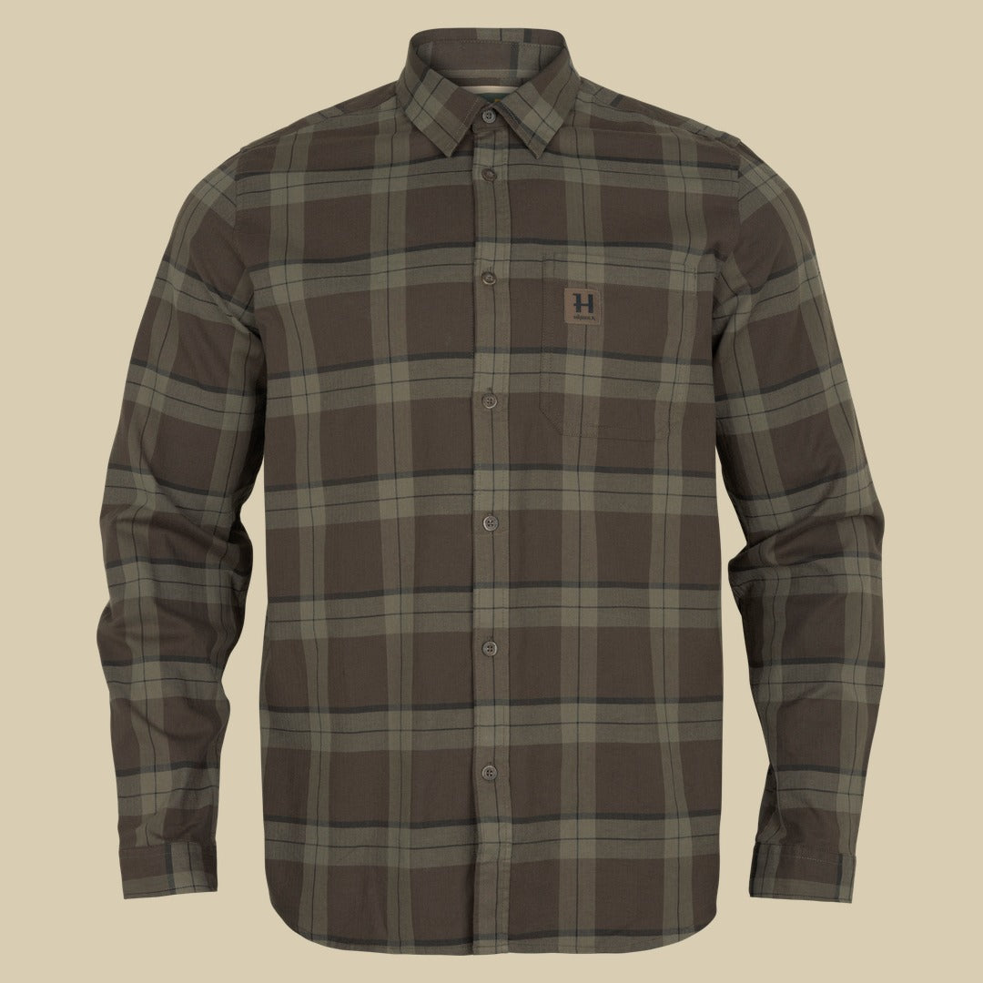 Chemise Fjell Härkila - Green check