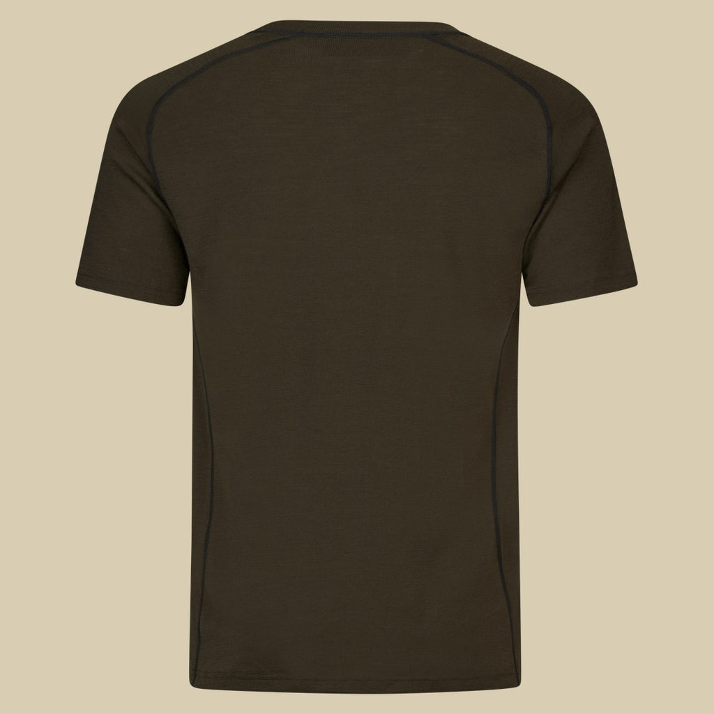 T-shirt Apex en mérinos Seeland - Pine green