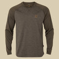 T-shirt manches longues Kodiak CleverWool Härkila - Dark hunting green