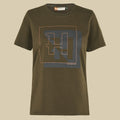 T-shirt H-Logo Femme Härkila - Willow green