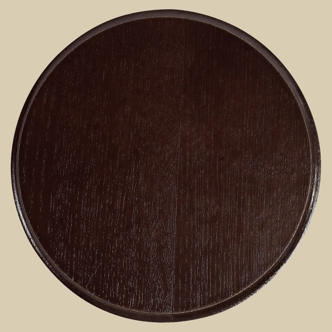 Écusson à trophée sanglier Ø 20 cm Seeland - Dark wood