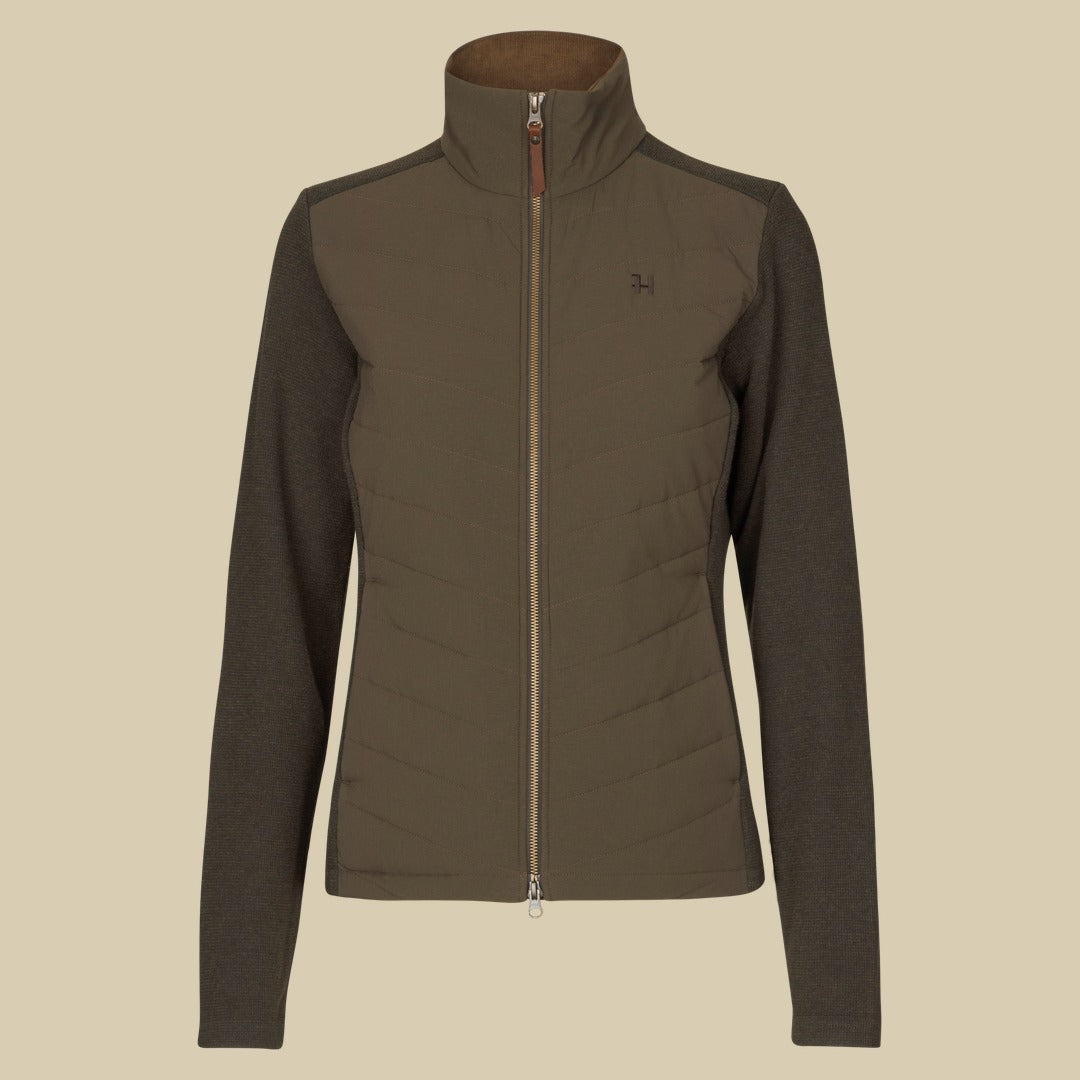 Cardigan Sandhem Pro Insulated Femme Härkila - Willow green