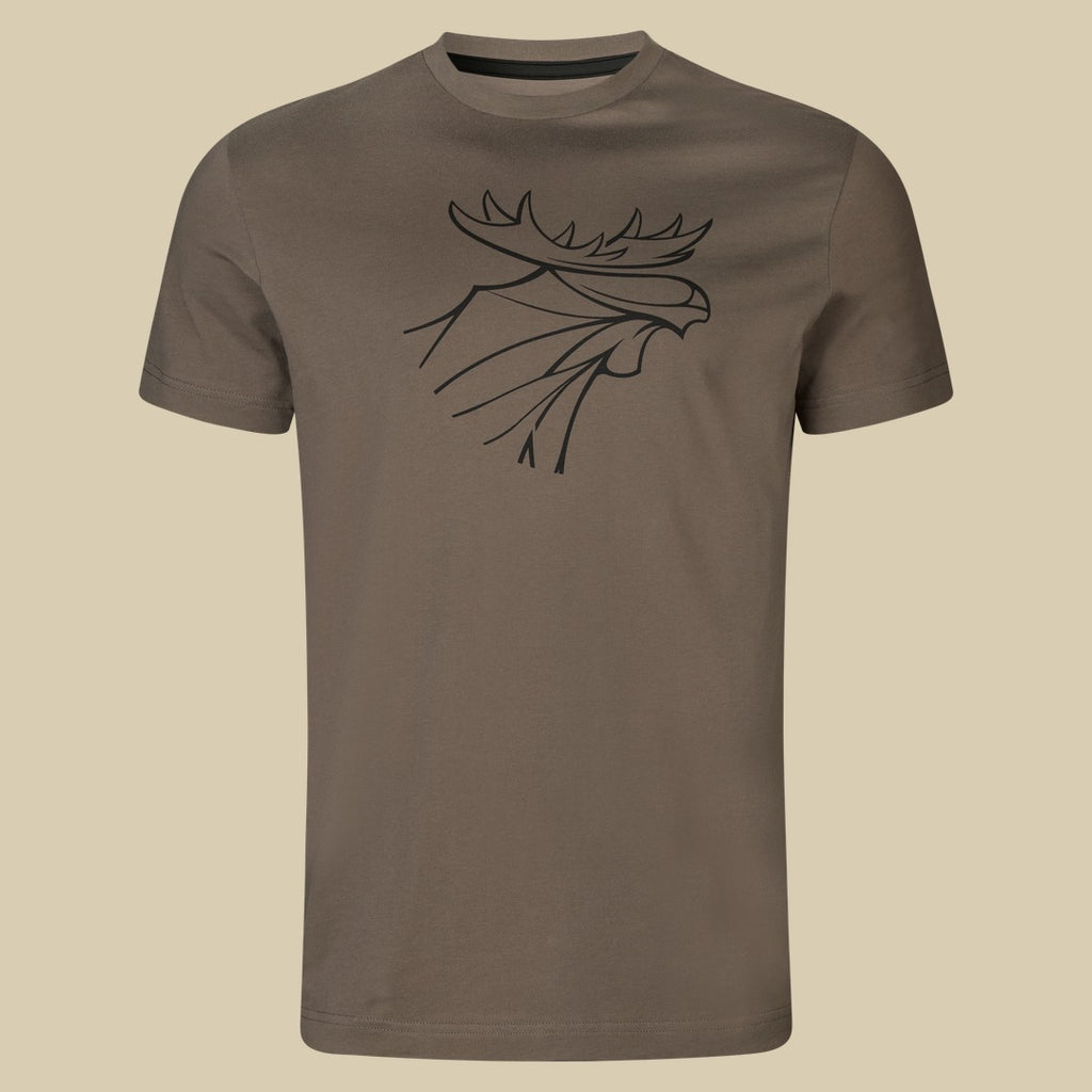 T-shirt Graphic lot de 2 Härkila - Brown granite/Phantom