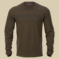 T-shirt manches longues Mountain Hunter Härkila - Hunting green/Shadow brown