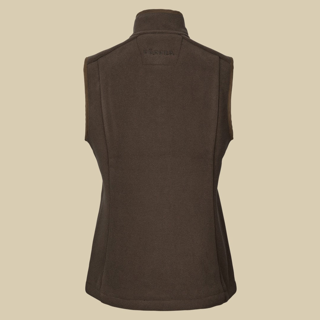 Gilet polaire Sandhem Sherpa Femme Härkila - Demitasse brown