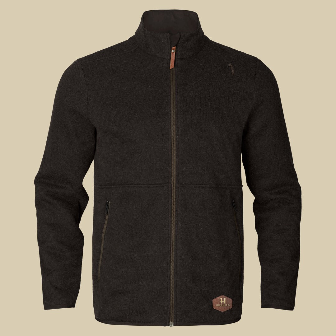 Pull zippé Metso Härkila - Shadow brown