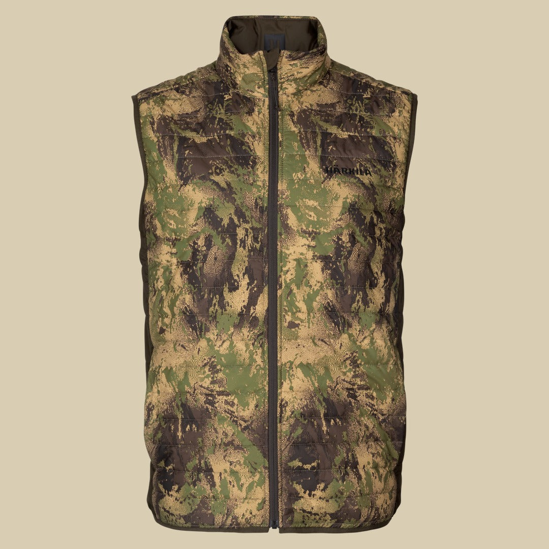 Gilet Deer Stalker Camo réversible compactable Härkila - Willow green/AXIS MSP®Forest