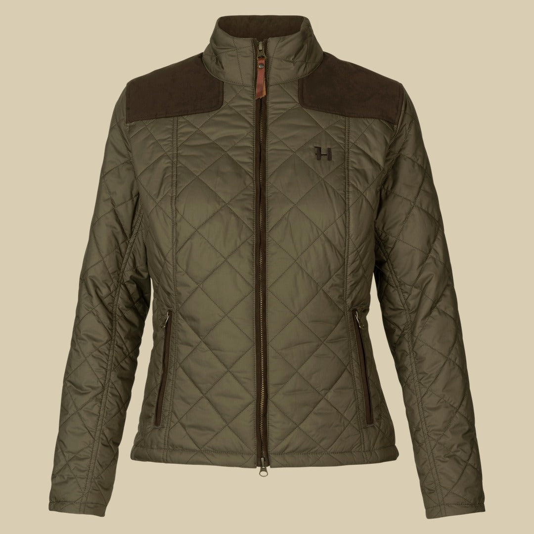 Veste Ailsa quilt Femme Härkila - Willow green