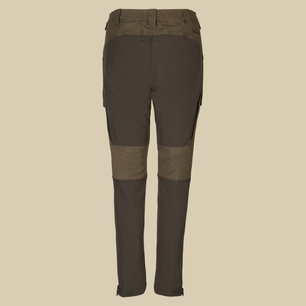 Pantalon Scandinavian Femme Härkila - Willow green/Deep brown