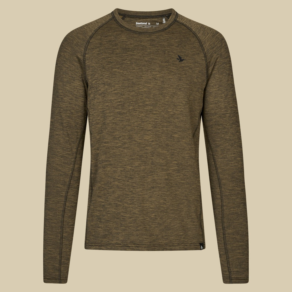 T-shirt Peak Seeland - Military Olive Melange