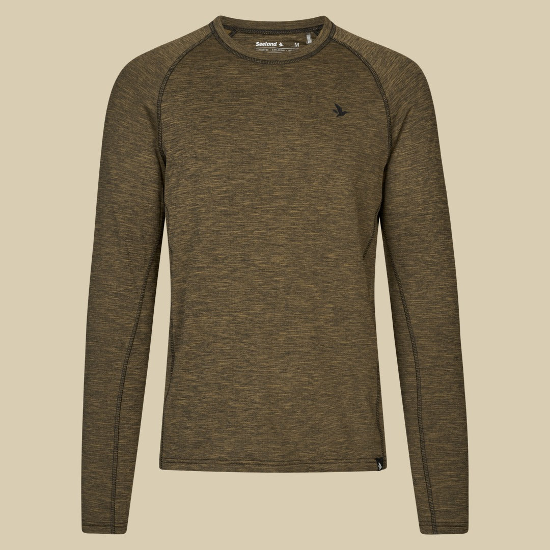 T-shirt Peak Seeland - Military Olive Melange