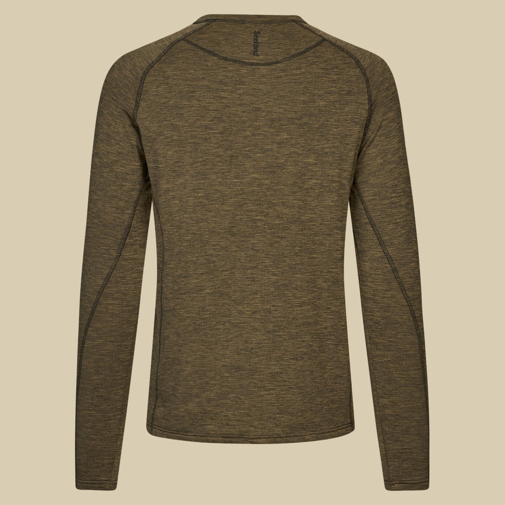 T-shirt Peak Seeland - Military Olive Melange