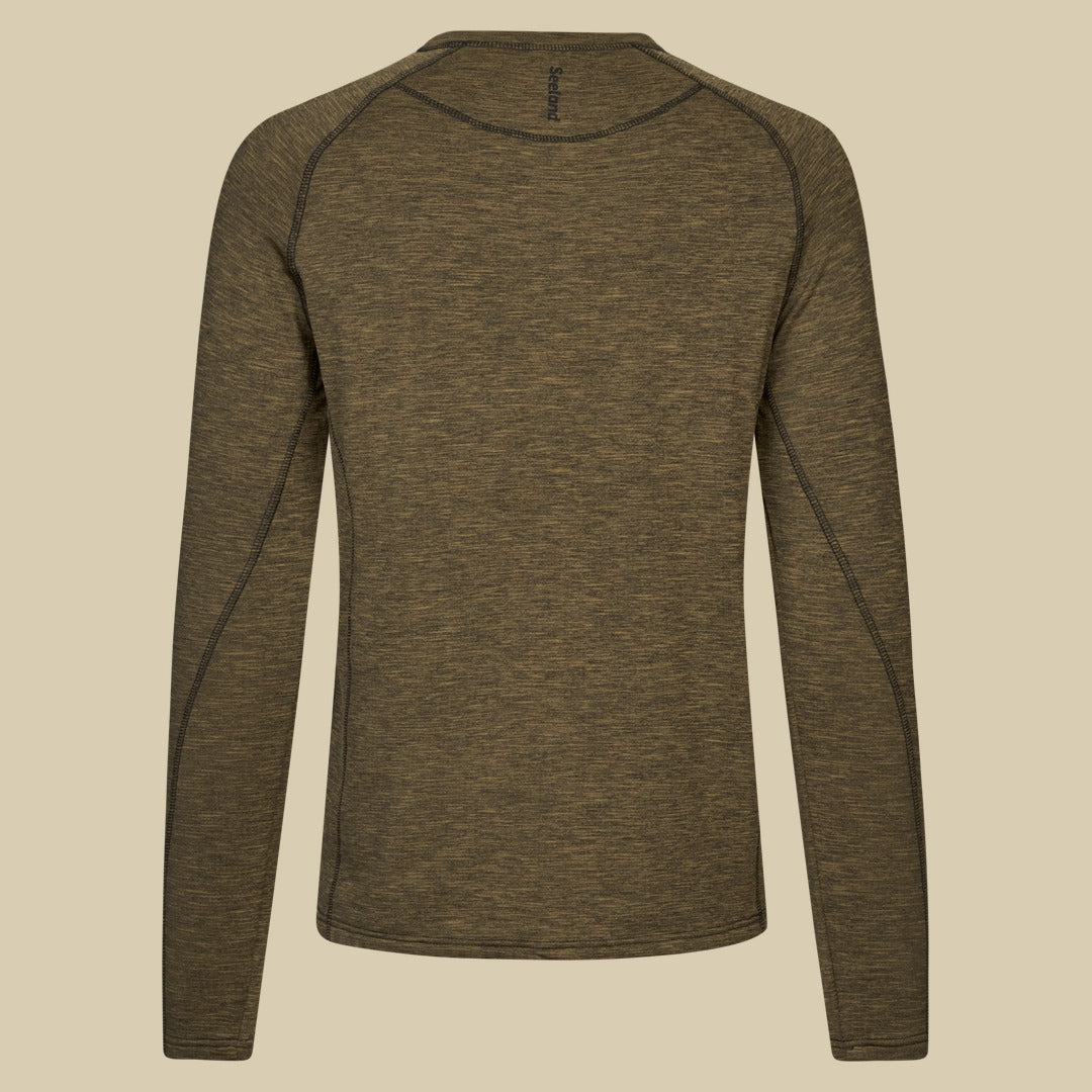 T-shirt Peak Seeland - Military Olive Melange