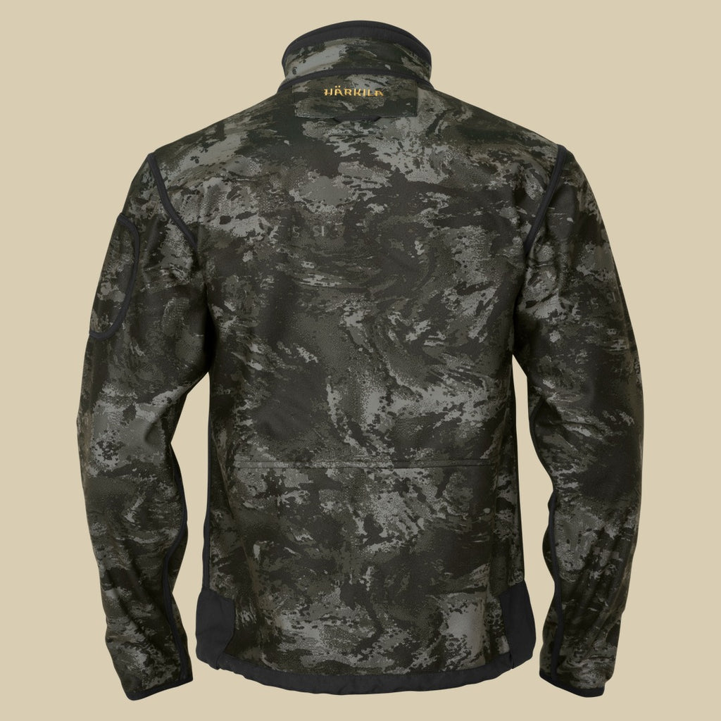 Veste polaire Kamko NOCTYX WSP réversible Härkila - AXIS MSP®Black/Willow green