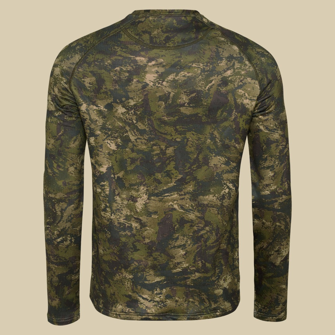 T-shirt manches longues Active Camo Seeland - InVis green