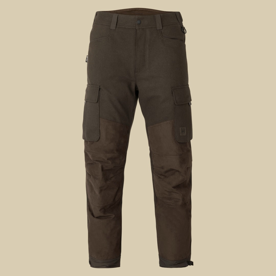 Pantalon Kodiak CleverWool HSP Insulated Härkila - Dark hunting green/Shadow brown