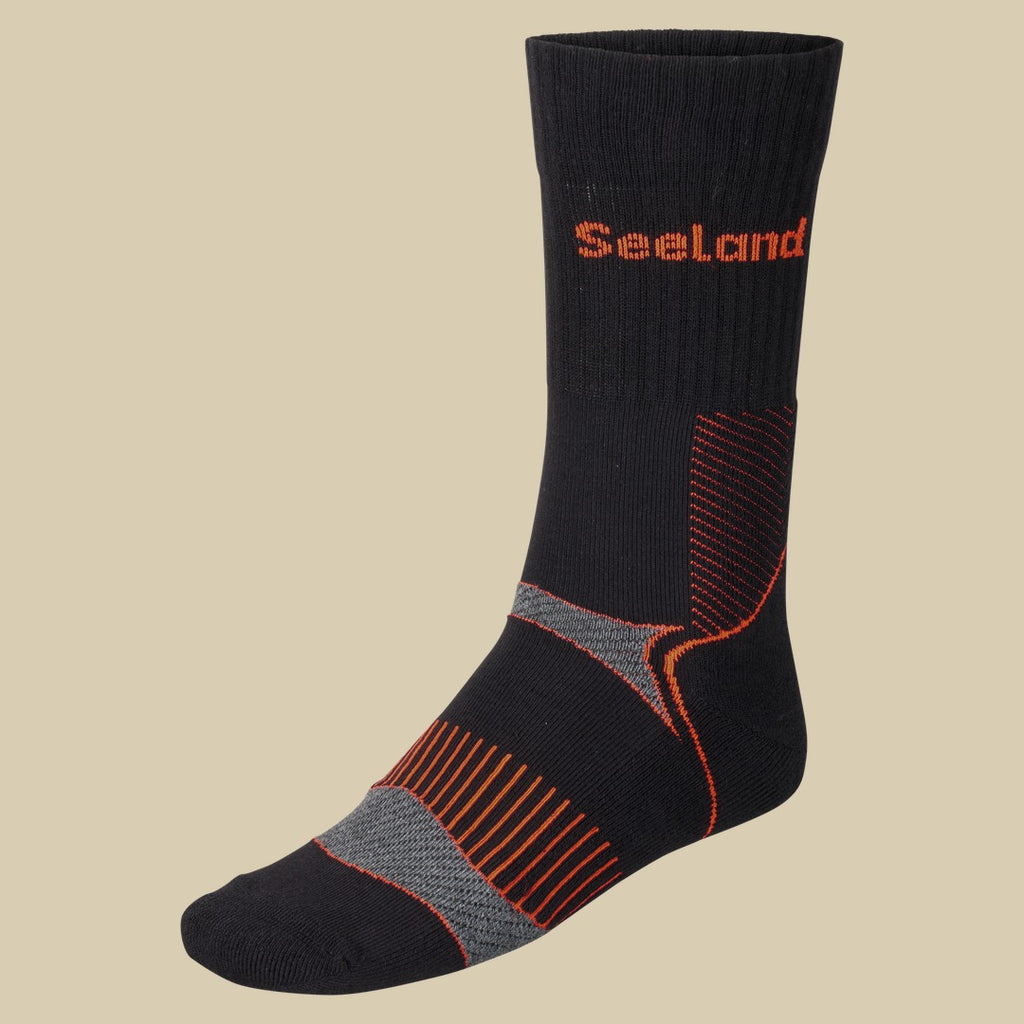 Chaussettes Field Coolmax (lot de 2) Seeland - Black/Dark Grey