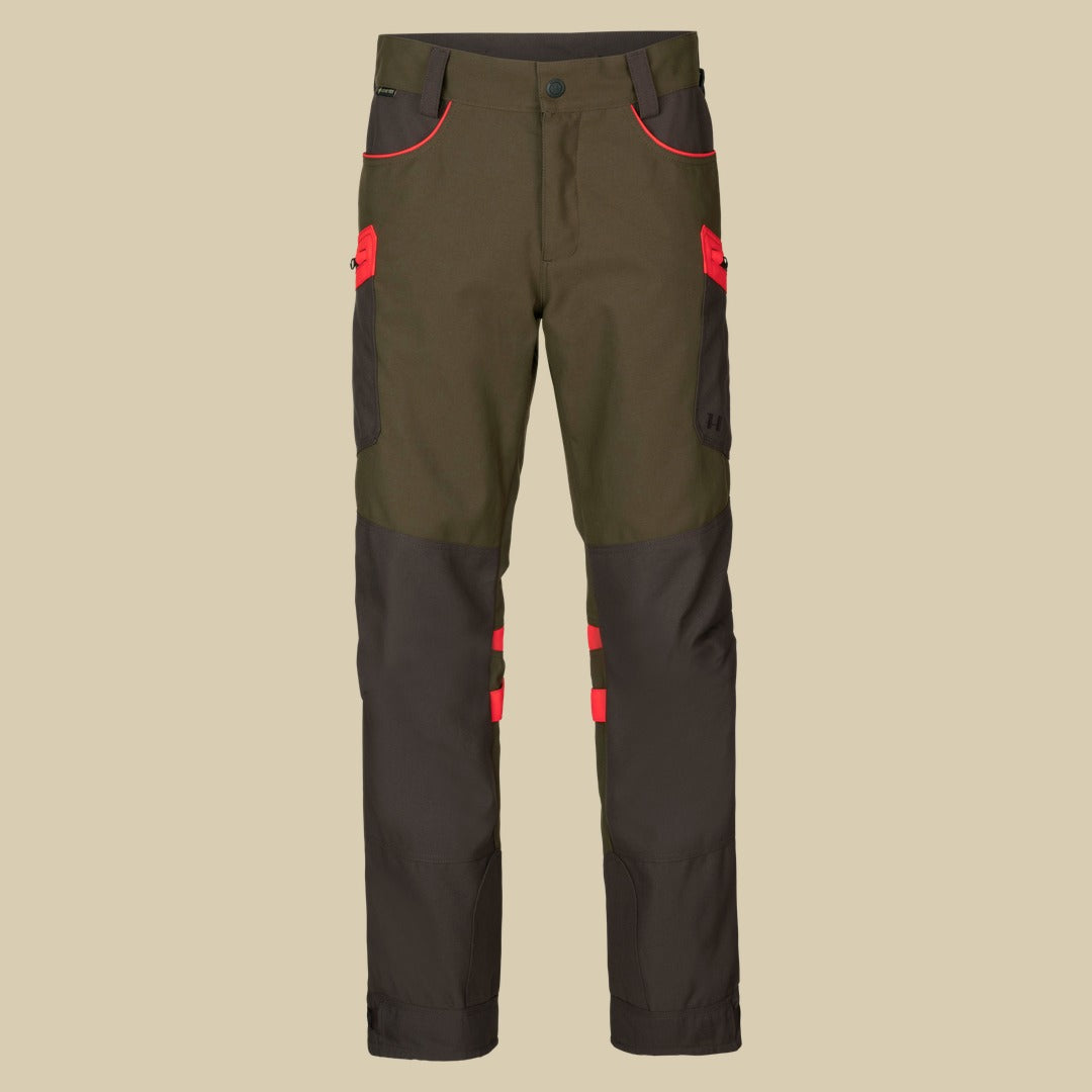 Pantalon Pro Hunter Dog Keeper GTX Härkila - Willow green/Orange
