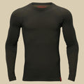 Pull col rond Base Active Härkila - Dark willow green