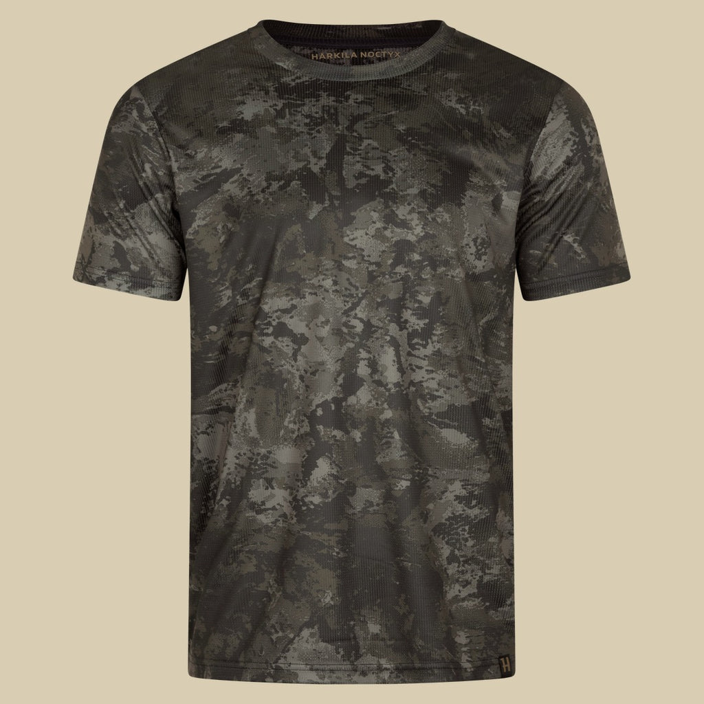 T-shirt NOCTYX Camo Härkila - AXIS MSP® Black/Black