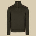 Pull coupe-vent en maille Haze Seeland - Grizzly Brown