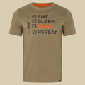 T-shirt Cross-list Seeland - Covert Green